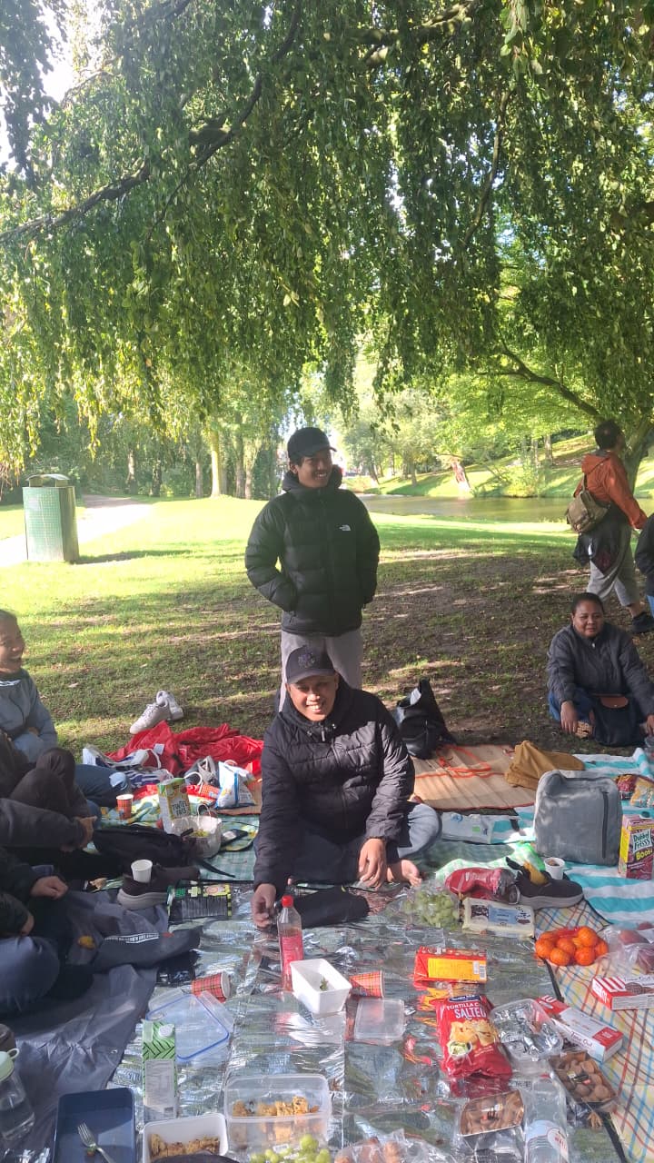 Momen musyawarah dan kesepakatan penunjukan kepengurusan baru LPDP Groningen